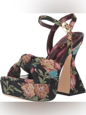 Circus NY by Sam Edelman Audrea Platform Sandal (Women) size 7 Floral Tapestry
